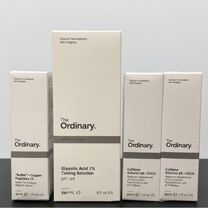 NEW THE ORDINARY SET OF 4 - SKINCARE BEAUTY FACE SERUM SET